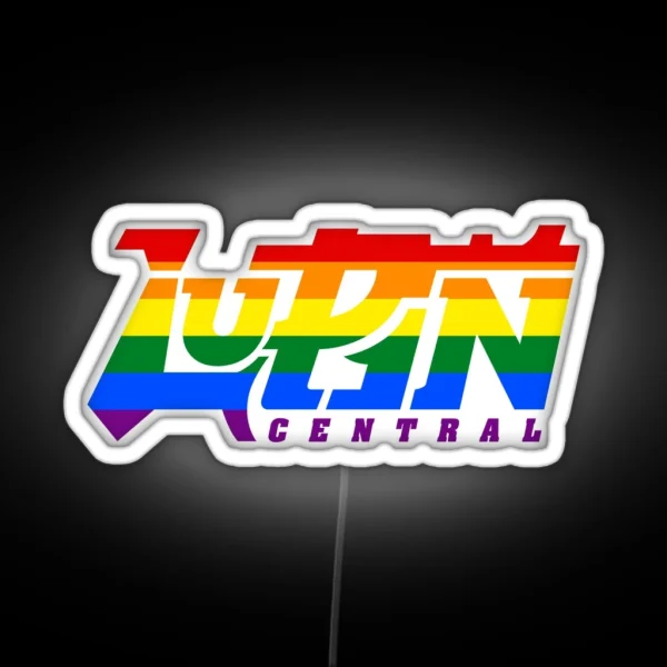 Lupin Central Pride RGB Neon Sign