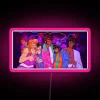 lupin iii and company 80s edition rgb neon sign pink