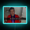 Lupin the Third neon sign - RGB blue