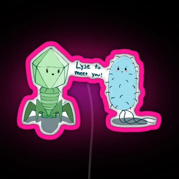 Lyse To Meet You RGB Neon Sign