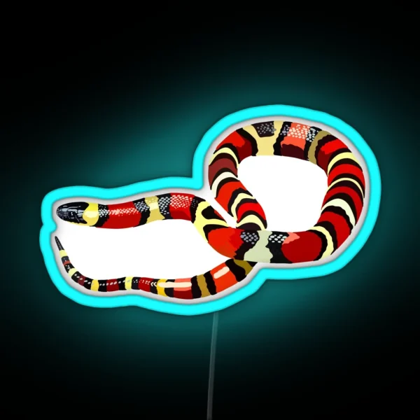 M Is For Milk Snake RGB Neon Sign