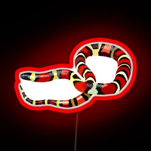 M Is For Milk Snake RGB Neon Sign