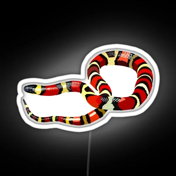 M Is For Milk Snake RGB Neon Sign
