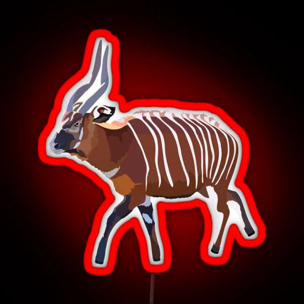 M Is For Mountain Bongo RGB Neon Sign