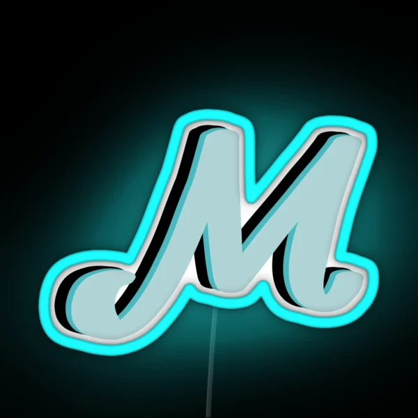M RGB Neon Sign