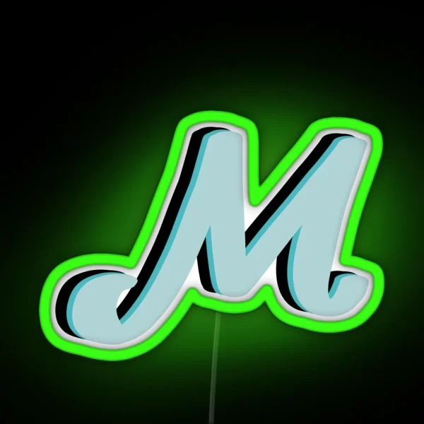M RGB Neon Sign