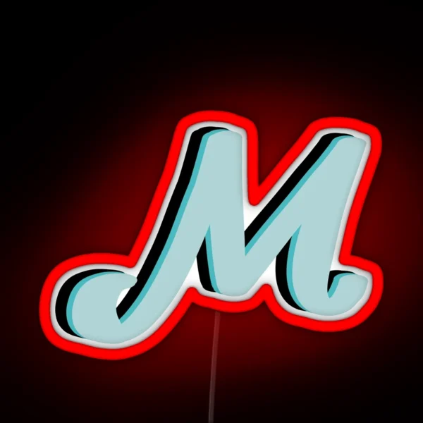 M RGB Neon Sign
