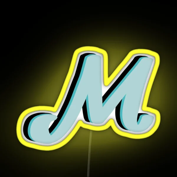 M RGB Neon Sign