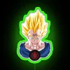 Vegeta neon sign rgb perfect gift idea in green color.