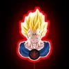 vegeta neon rgb sign perfect gift