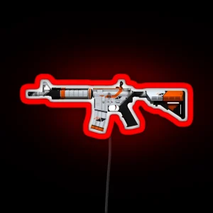 M4A4 Asiimov RGB Neon Sign