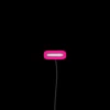 Wendy's neon RGB sign in pink