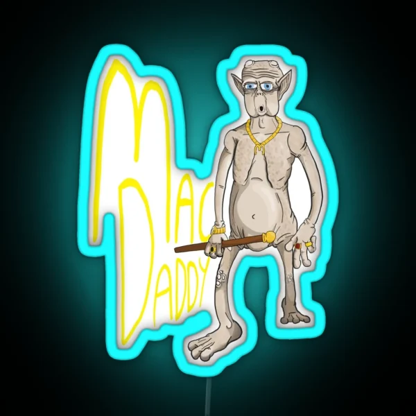 MAC DADDY And Me RGB Neon Sign