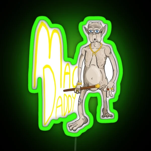 MAC DADDY And Me RGB Neon Sign