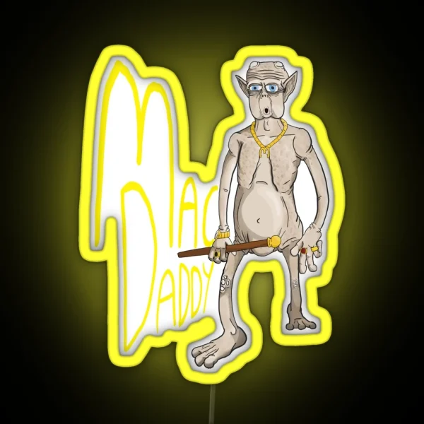 MAC DADDY And Me RGB Neon Sign