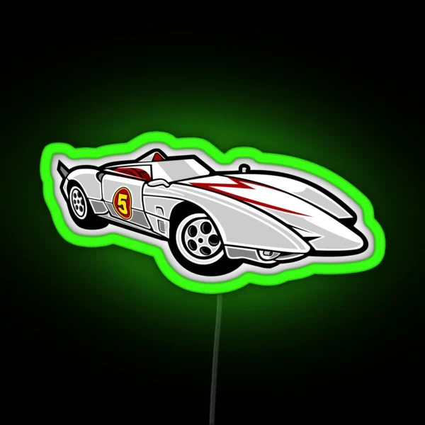 Mach Five RGB Neon Sign