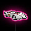mach five rgb neon sign pink