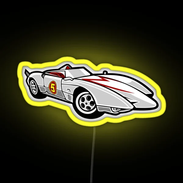 Mach Five RGB Neon Sign