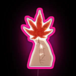 Machi S Maple Leaf RGB Neon Sign