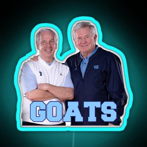 Mack Brown And Roy Williams RGB Neon Sign