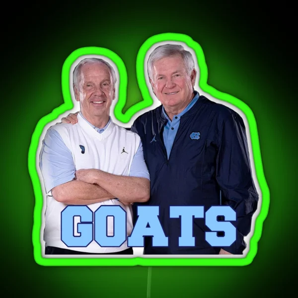 Mack Brown And Roy Williams RGB Neon Sign