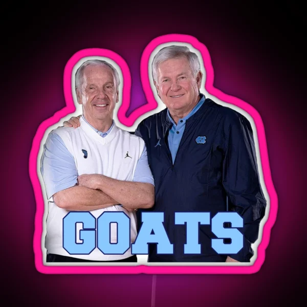 Mack Brown And Roy Williams RGB Neon Sign