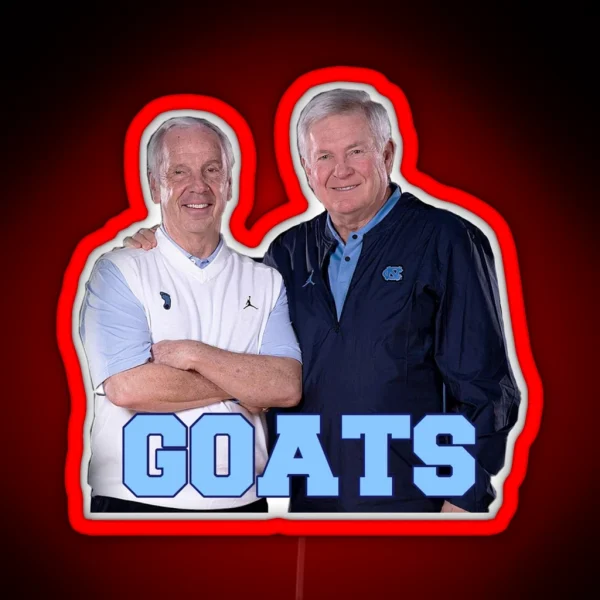 Mack Brown And Roy Williams RGB Neon Sign