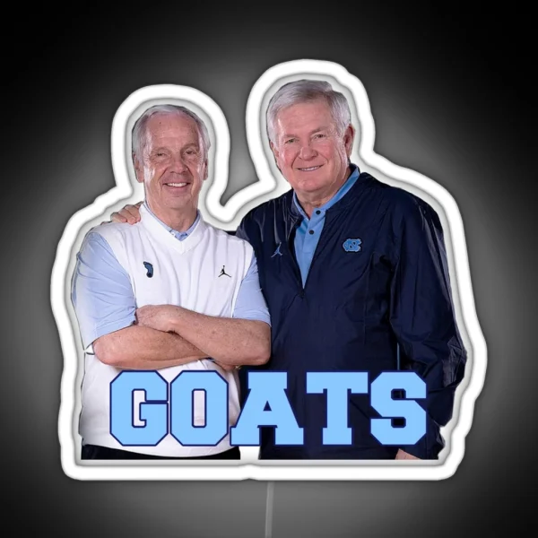 Mack Brown And Roy Williams RGB Neon Sign