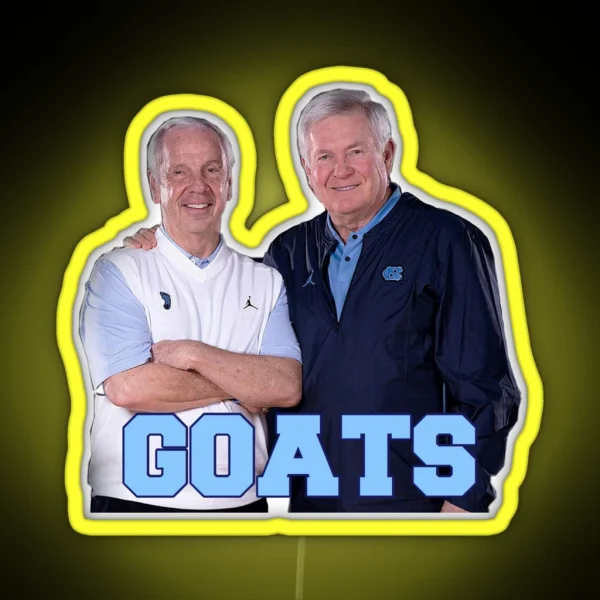 Mack Brown And Roy Williams RGB Neon Sign