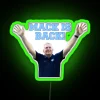 Mack Is Back - RGB Neon Sign in Green