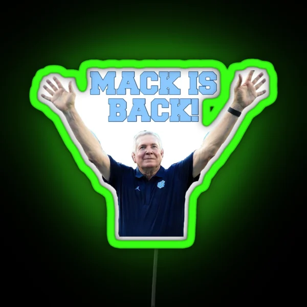 Mack Is Back RGB Neon Sign