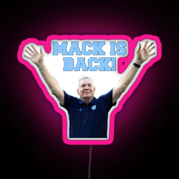 Mack Is Back RGB Neon Sign