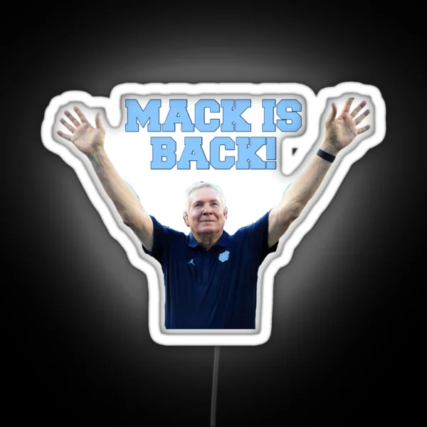 Mack Is Back RGB Neon Sign