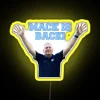 Mack Is Back Neon Sign - Vibrant RGB Display in Yellow
