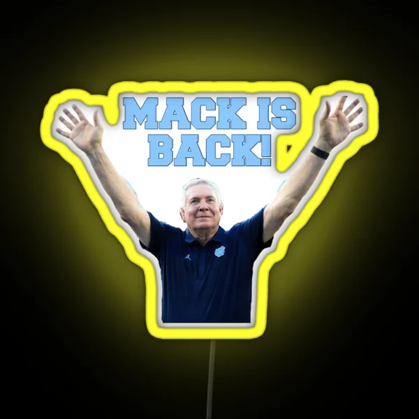 Mack Is Back RGB Neon Sign