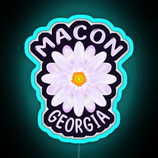 Macon Georgia RGB Neon Sign