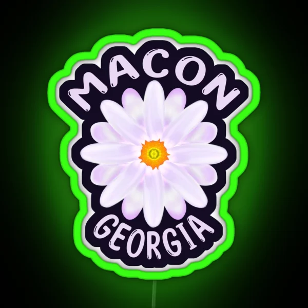 Macon Georgia RGB Neon Sign