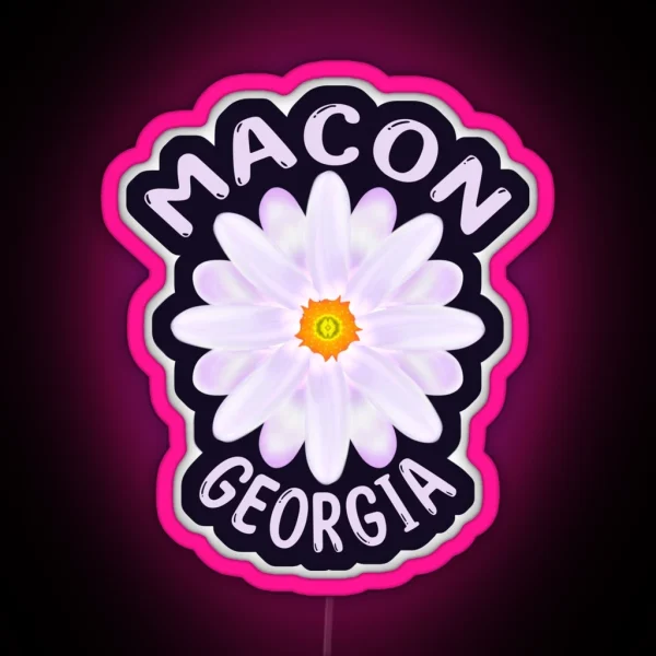 Macon Georgia RGB Neon Sign