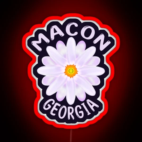 Macon Georgia RGB Neon Sign