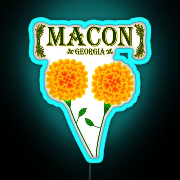 Macon Georgia RGB Neon Sign