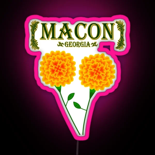 Macon Georgia RGB Neon Sign