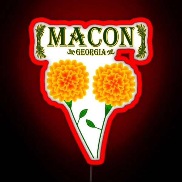 Macon Georgia RGB Neon Sign