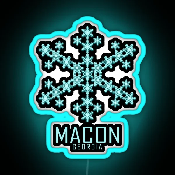 Macon Georgia RGB Neon Sign