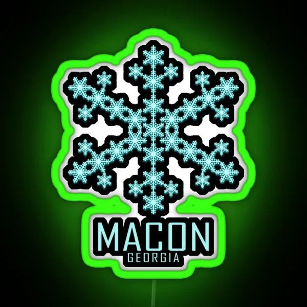 Macon Georgia RGB Neon Sign