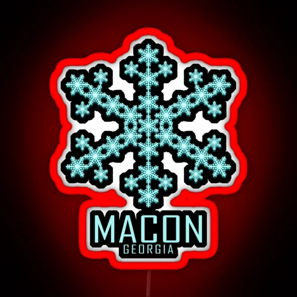 Macon Georgia RGB Neon Sign