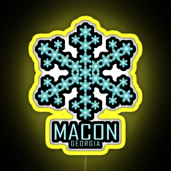 Macon Georgia RGB Neon Sign