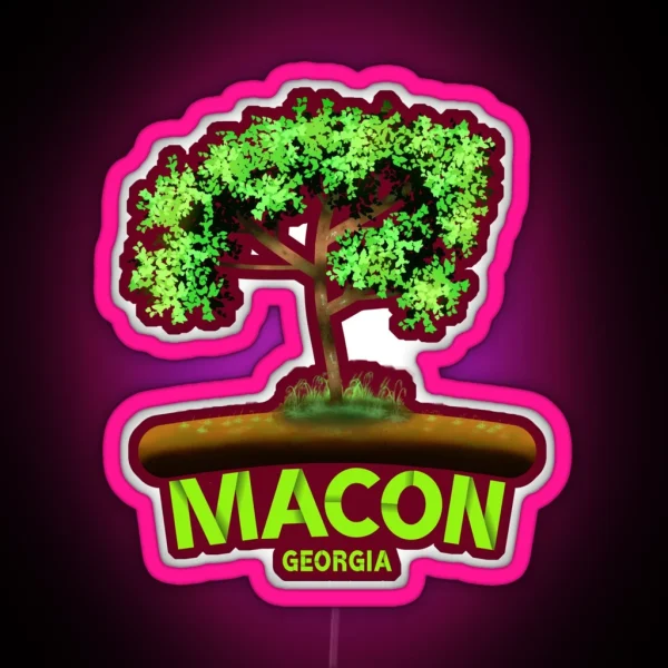 Macon Georgia RGB Neon Sign
