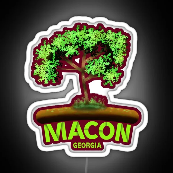 Macon Georgia RGB Neon Sign