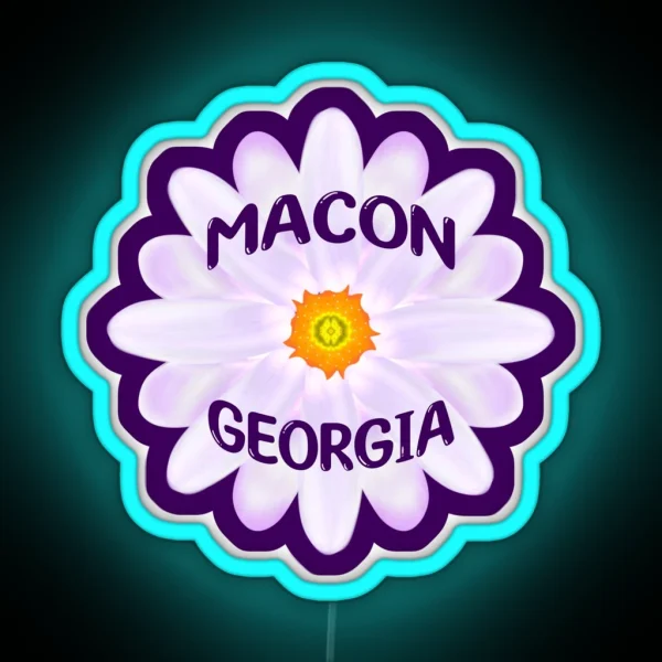 Macon Georgia RGB Neon Sign