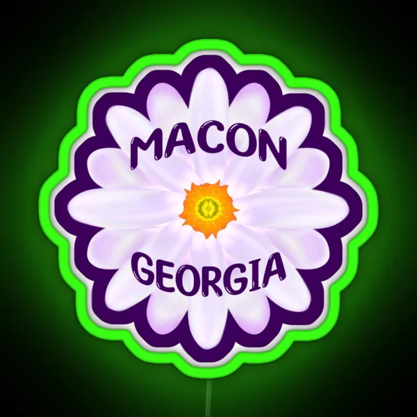 Macon Georgia RGB Neon Sign
